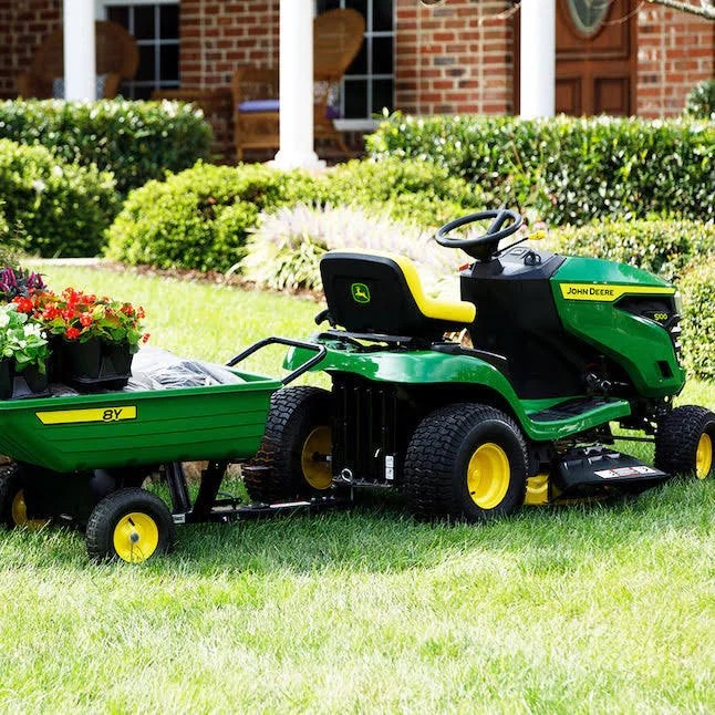 John Deere S100 17.5 HP GAS Hydrostatic Riding Lawn Mower